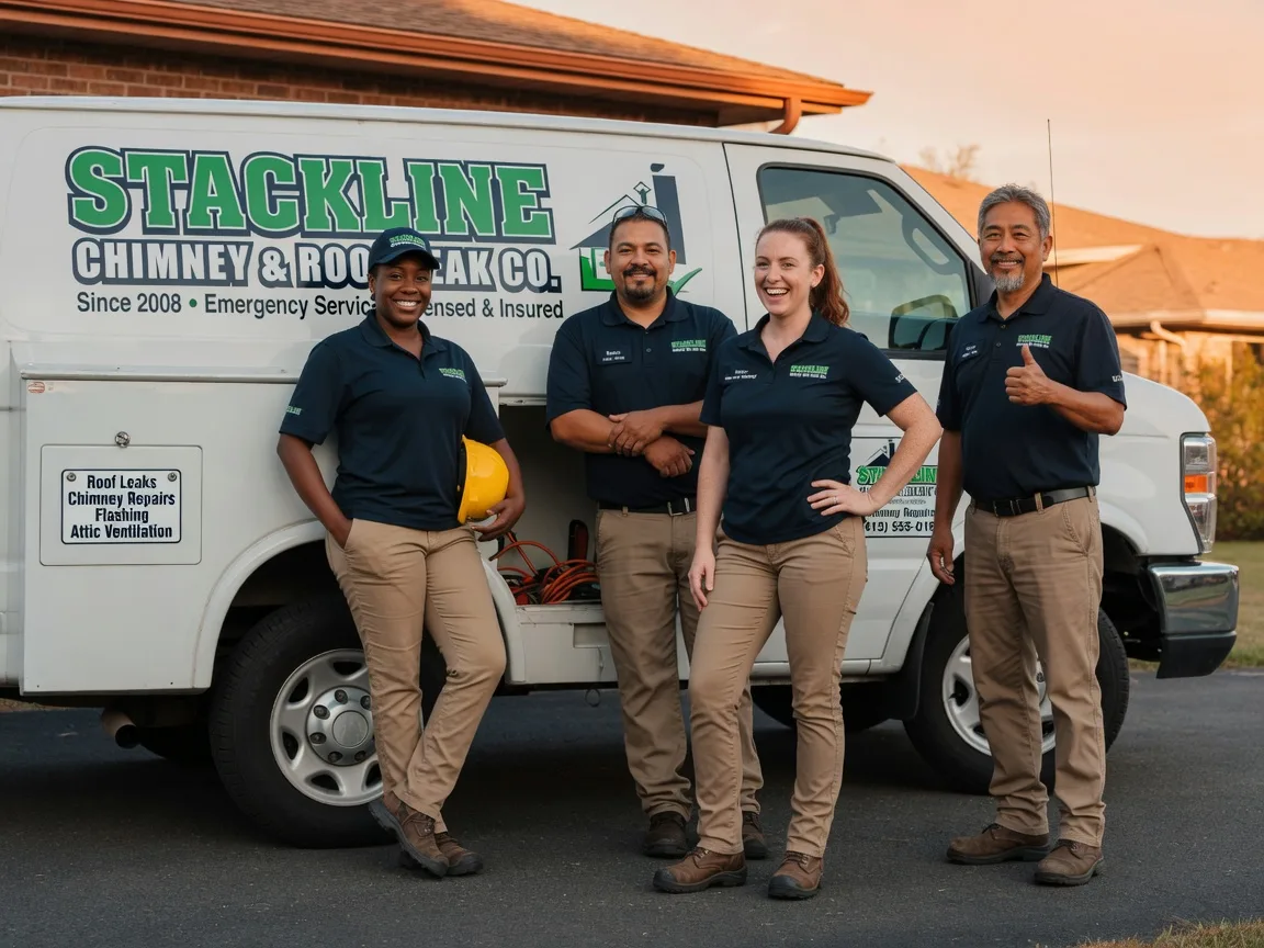 Chimney flashing repair company in Elwin, IL
